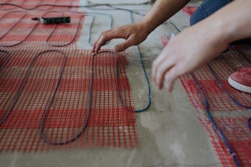 Chauffagiste La Madeleine - Installation d'un plancher chauffant