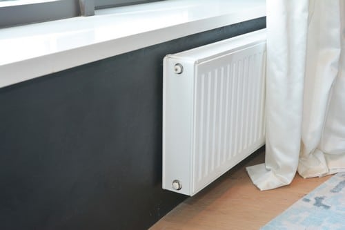 chauffagiste Jouy-le-Moutier - un radiateur récemment installé