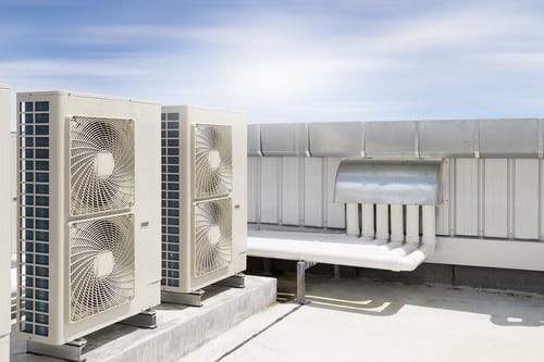 Climatisation Plaisance-du-Touch - visuel de climatiseurs sur un toit