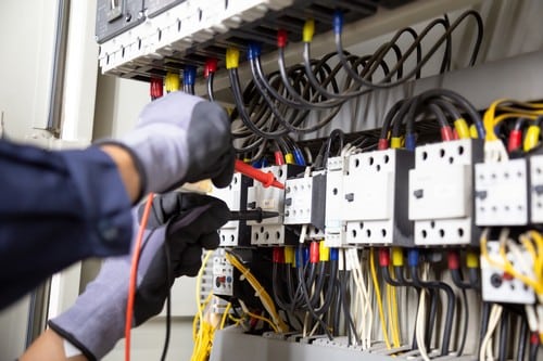 Electricien Auray - les bons artisans - tableau électrique