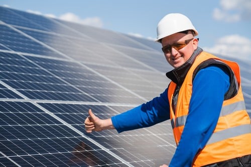 Electricien Bischheim - les bons artisans - pose de panneaux solaires