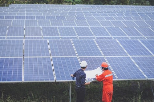 Electricien Le Raincy - visuel de panneaux solaires