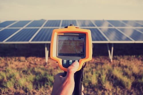 Electricien Montmagny - visuel de panneaux solaires