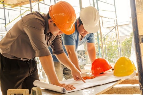 Electricien Riedisheim - les bons artisans - électriciens sur un chantier