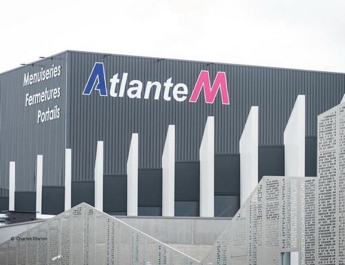 Un magasin atlantem en tôle