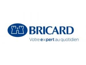 Logo de la marque Bricard sur fond blanc