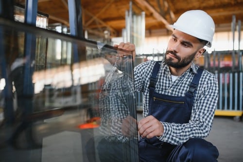 Vitrier Saint-Jean-de-Vedas - les bons artisans - vitrier en atelier