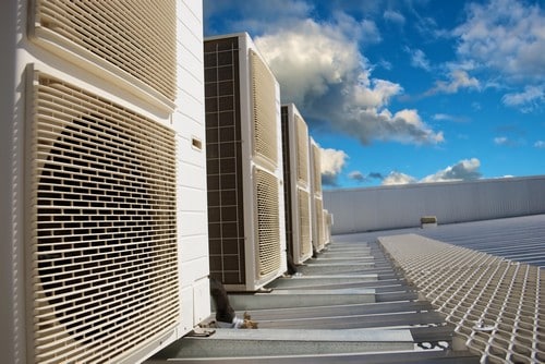 Climatisation Chatenay-Malabry - visuel de climatiseurs sur un toit