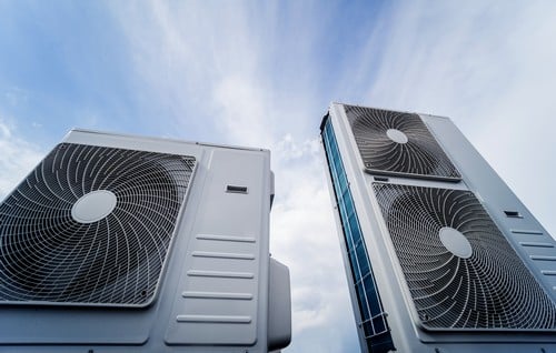 Climatisation Mennecy - visuel de 2 grands climatiseurs en extérieur