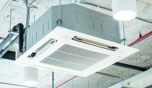 Climatisation Plan-de-Cuques - visuel d'un climatiseur au plafond